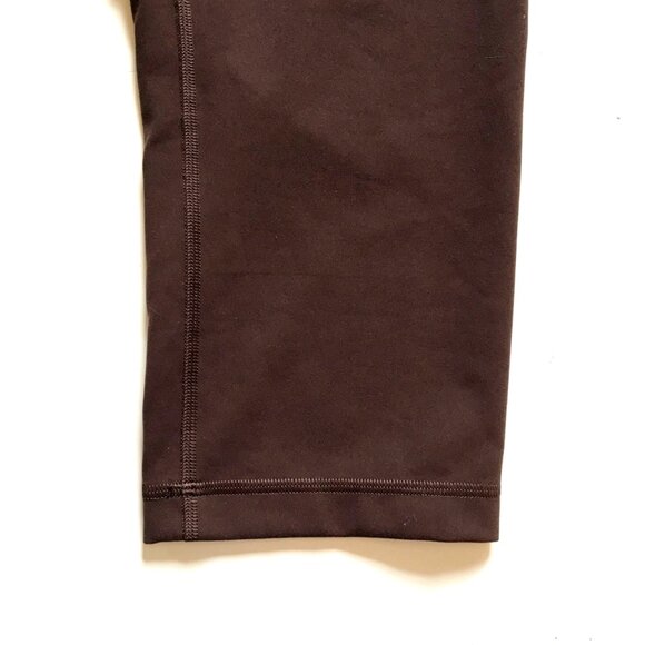 Lululemon Align High Rise Crop Leggings Womens 14 Brown 21" Inseam Cropped Tight - Picture 7 of 13